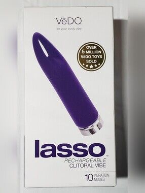 Handheld Massager Wand Purple NEW Travel Friendly